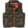 Baby Toddler Boy Printed Puffer Vest