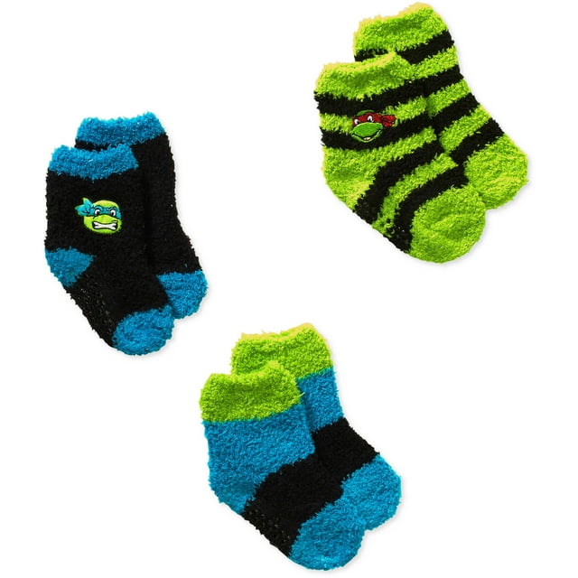 Baby Toddler Boy Quarter Softee Socks - 3 Pack - Walmart.com