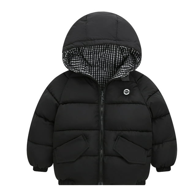 Baby Toddler Boys Coat Long Sleeve Kids Girls Winter Warm Jacket