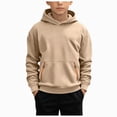 thumbnail image 1 of Baby And Toddler Boys Crewneck Sweatshirts Kids Solid Cotton Pullover Hoodie Long Sleeve T-Shirts Tops For 6-12 Months 12-24 Months 2t 3t 4t 5t 6t 7t 8t 9t Children,Baby Boy Hoodie 4-5 Years, 1 of 4