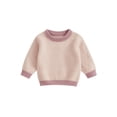 thumbnail image 1 of Baby Toddler Boys Girl Knit Sweaters 3 6 9 12 18 24 Months 2T 3T 4T 5T Long Sleeve Round Neck Bunny Embroidery Pullover Toddler Winter Tops, 1 of 1