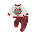 Baby Toddler Boys Girls 2Pcs Christmas Outfits 6 12 18 24 Months 2T 3T