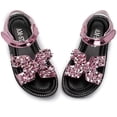 thumbnail image 1 of Baby Toddler Boys Girls Summer Sandals Slip-On Open Toe Beach Pool Slides Sandals Little Kid Non-Slip Soft Rubber Sole Princess Flat Shoes, 1 of 7