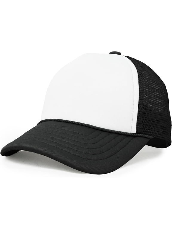 Baby Toddler Boys Girls Trucker Hat Sport Cap Child Peaked Baseball Cap Mesh Snapback Adjustable (3-8 Years)
