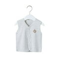 thumbnail image 1 of Baby Toddler Boys Girls Vest Warm Sleeveless Jacket Spring Winter Children Waistcoat 0-5 Years, 1 of 3