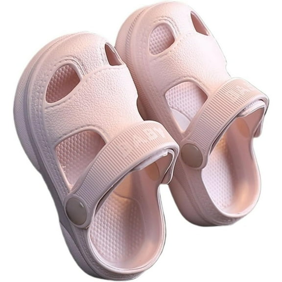 Baby Toddler Clogs Slippers Toddler Slip On Lightweight Baby Boys Girls Sandals Shockproof Girls Summer Pool Beach Shoe