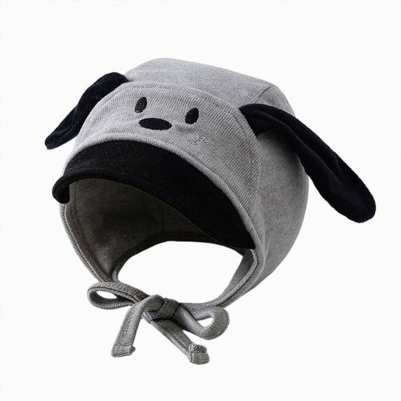 Baby Toddler Earflap Hat Cute Chicken Puppy Cartoon Knit Soft Windproof Warm Cap For 0‑12 Months Infant
