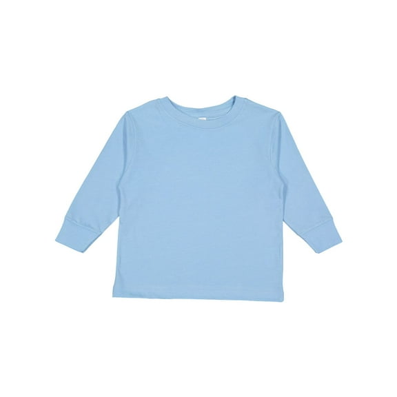 Baby Toddler Fine Jersey Long Sleeve Tee T-Shirts , light blue , 2T