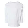 thumbnail image 1 of Baby Toddler Fine Jersey Long Sleeve Tee T-Shirts , white , 2T, 1 of 7