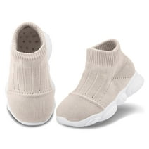 Entyinea Unisex Baby Shoes Boys Girls Breathable Walking Sock Shoes ...