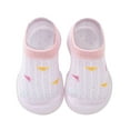 thumbnail image 1 of Youmylove Baby Toddler Girl Baby Shoes Girl 12-18 Months Walking Boys Girls Socks Shoes Toddler Breathable Mesh The Floor Socks Non Prewalker Shoes Girl Shoe 1, 1 of 5