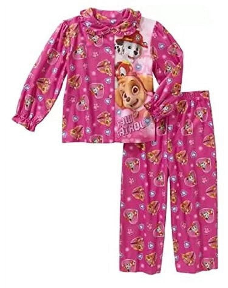 Baby Toddler Girl Button Down Pajama Sleepwear Set