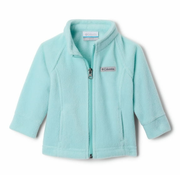 Baby Girl Columbia Benton Springs Fleece Jacket Color: Spray Size: 6-12MONTHS