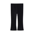 thumbnail image 1 of Baby Toddler Girl Flare Pants Toddler Bell Bottom Leggings Girls Soft Cotton Ribbed Ruffle Pants Clothes, 1 of 4