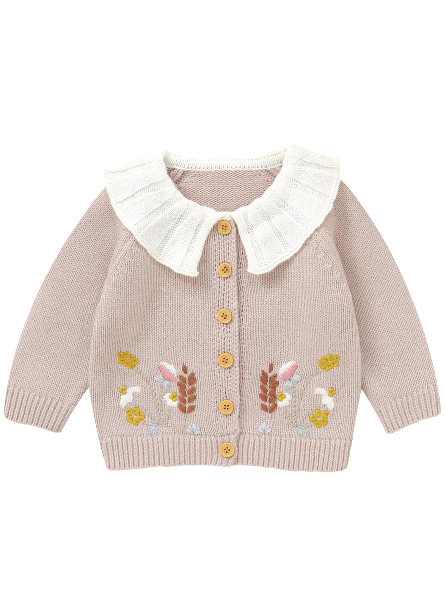 Baby Toddler Girl Sweater Cardigan 6 9 12 18 24 Months 2T 3T Rooster