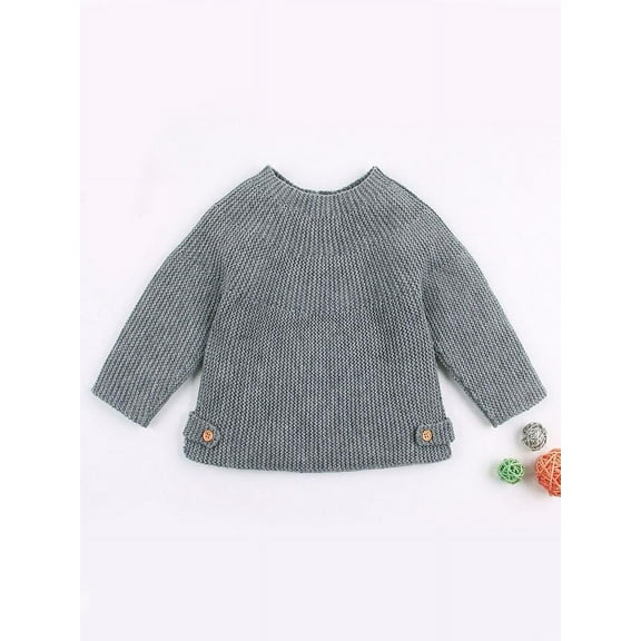 Baby Toddler Girl Winter Warm Sweater Cardigan Pullover