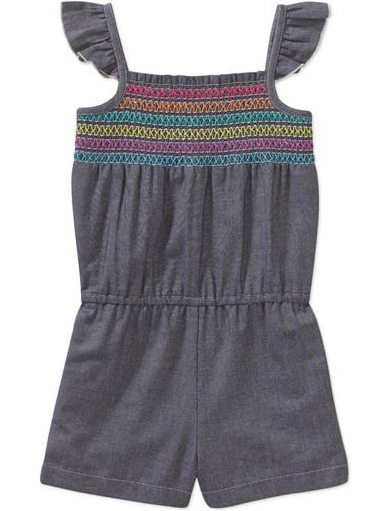 Baby Toddler Girl Woven Essential Summer Romper - image 1 of 1