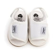 thumbnail image 1 of Baby Toddler Girls Boys Sandals Infant Summer Beach Flat Shoes, Soft Anti-slip Sole Prewalker First Walker Baby Crib Shoes for Infant Toddler Girls Boys 0-18 Months, 1 of 4