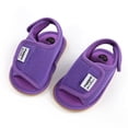 thumbnail image 1 of Baby Toddler Girls Boys Sandals Infant Summer Beach Flat Shoes, Soft Anti-slip Sole Prewalker First Walker Baby Crib Shoes for Infant Toddler Girls Boys 0-18 Months, 1 of 4