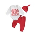 Baby Toddler Girls Boys Valentine’s Day Outfits 0 3 6 12 18 Months Long