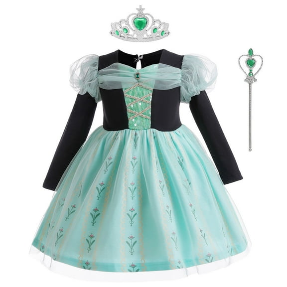 Baby Toddler Girls Elsa Anna Princess Costume Fancy-Dress for 2-5Y
