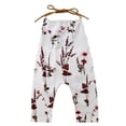 thumbnail image 1 of Baby Toddler Girls Floral Pattern Strap Harem Backless Jumpsuit (120/4-5 Years), 1 of 4