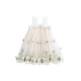 thumbnail image 1 of Baby Toddler Girls Summer Romper Dress 6 12 18 24 Months Sleeveless Suspender Butterfly Embroidery Tulle Bodysuit, 1 of 9