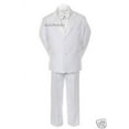 thumbnail image 1 of Baby Toddler Kid Teen 1st Communion Wedding Formal White Tuxedo Boy Suit sz S-20, 1 of 5
