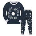 thumbnail image 1 of Baby Toddler Kids Baby Pajamas Cartoon Cute Casual Print Long Sleeve Top Trousers Sleepwear Clothing Set for Boy(3 Years-4 Years), 1 of 2