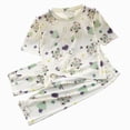 thumbnail image 1 of Baby Toddler Kids Pajamas Set Pjs 2pcs 18M-8Y for Boys Girls 6 9 12 18 24 Months Pajamas Dailywear Set Casual Homewear,6-7 Years, 1 of 6