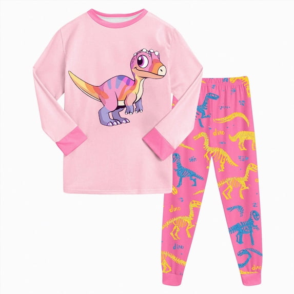 Baby Toddler Kids Viscose from Bamboo Pajamas Set 6-12 Months 12-24 Months 2t 3t 4t 5t 6t 7t 8t 9t Children(Light Pink,5-6 Years)