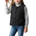 thumbnail image 1 of Baby Toddler Puffer Vest Boy Lightweight Sleeveless Jacket Padded Waistcoat, 1 of 4