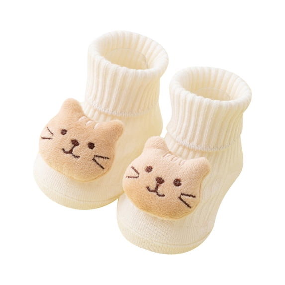 Baby Toddler Socks Cute Anti Slip Mid Tube Floor Socks