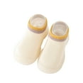 thumbnail image 1 of Mrzhqd Baby Toddler Soft Shoes Autumn Children Shoes Boys And Girls Floor Sports Socks Shoes Solid Color Light And Comfortable, 1 of 4