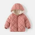 thumbnail image 1 of Baby Toddler Winter Coat Jacket Hooded Thick Warm Outwear Padded Down Jacket Snow Jacket Coat Outerwear for Little Boys Girls 6T, 1 of 4