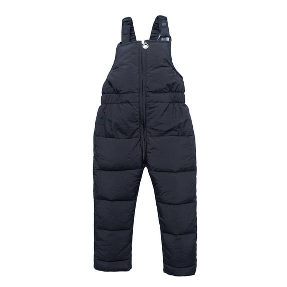 Baby Toddlers Boy Girl Snow Jumpsuit Overalls – Boys and Girls Insulated Ski Pants Overalls (0T-4T)