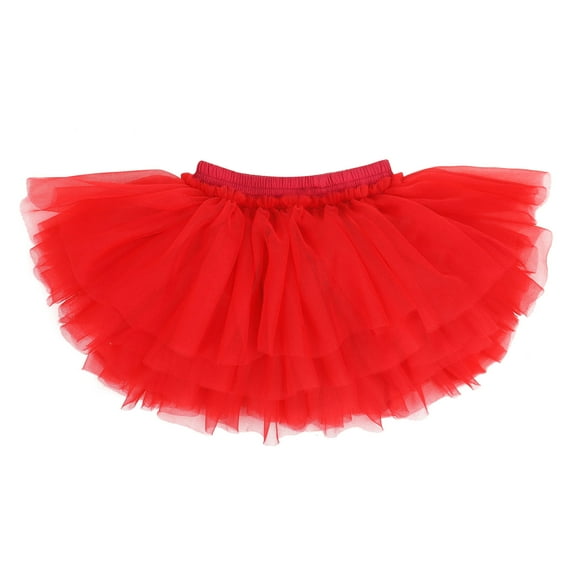 Baby Toddlers Girls Tutu Skirt with Ruffled Pants Diaper Cover Birthday Holiday Party Tulle Skirt