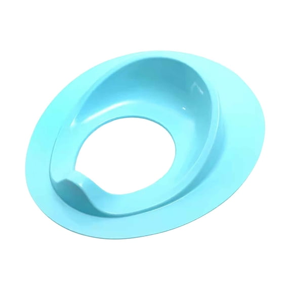 Baby Toilet Seat, Czzoypi Colorful Non-Slip Training Potty, TPE Cushion Secure Buckle Design Toddler Toilet Ring Easy Clean, Blue