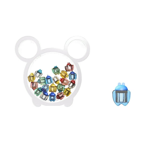 Baby Tooth Storage Box - Tooth Fairy Memory Box for Kids | 20-Compartment Teeth Holder | Durable ABS Milk Tooth Organizer & Souvenir Keeper