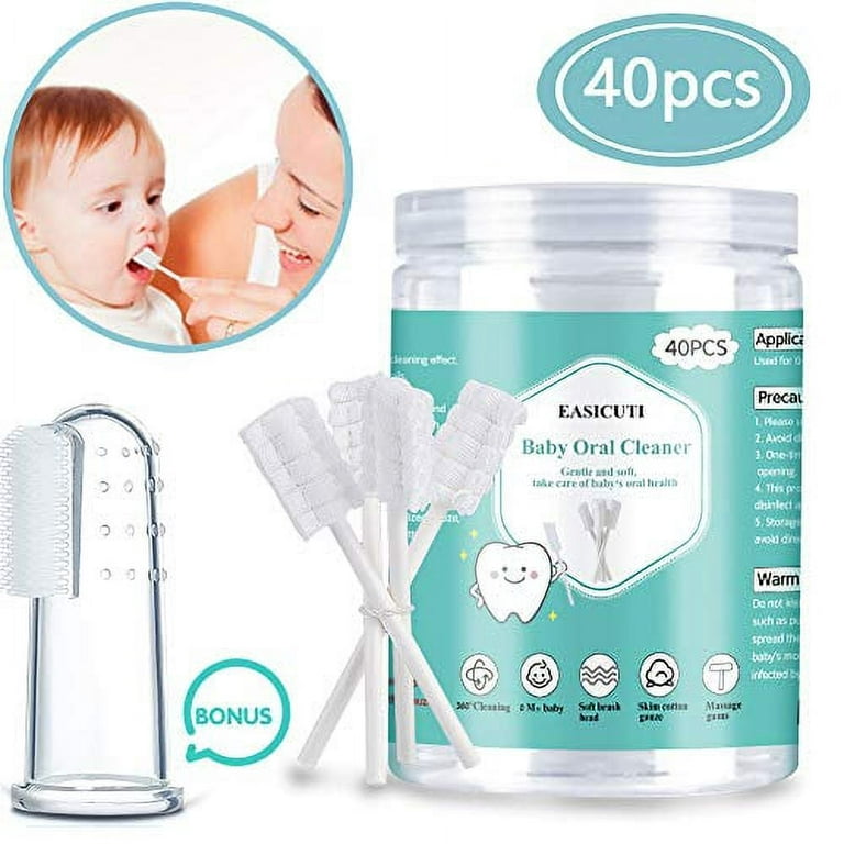 https://i5.walmartimages.com/seo/Baby-Toothbrush-Tongue-Cleaner-40Pcs-Disposable-Infant-Toothbrush-Clean-Mouth-Gauze-Oral-Cleaning-Stick-Dental-Care-0-36-Month-Free-1Pcs-Finger_aa32b896-72b4-49a3-ab3b-bc6175bcbbf0.73cf1413db3991b69e8594dda7069959.jpeg?odnHeight=768&odnWidth=768&odnBg=FFFFFF