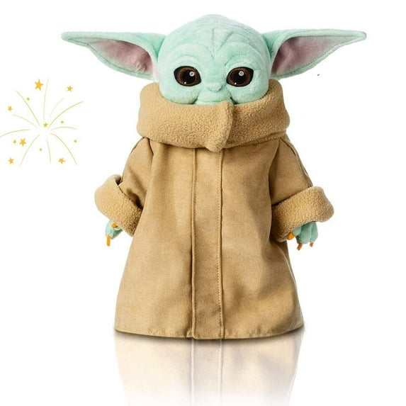 Baby Toy 11-inch, Cute Baby Green Plush Doll for Child Toy to Accompany Gift