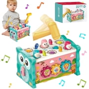 Hammering Pounding Baby Toys for 12-24 Months, Montessori Early Development Learning Toys for Toddlers 1-3, Birthday Gifts Toys for 1 2 3 4 Year Boys Girls