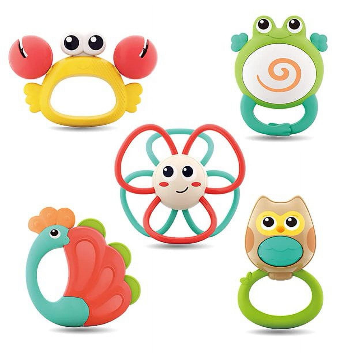 Toy frog rattle, Teething Ring
