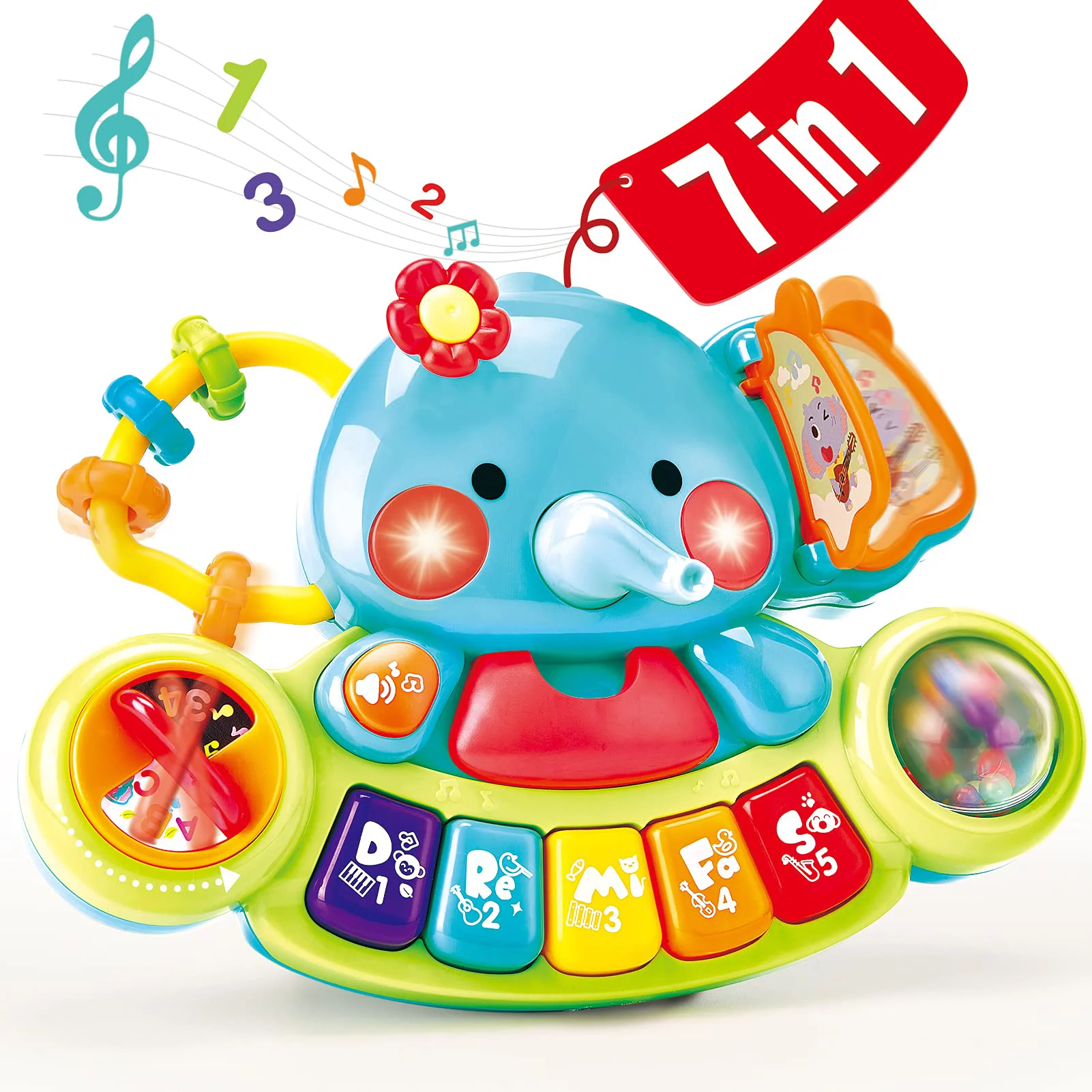 Juguetes para Bebés 6 a 12 Meses Luz Musical con 7 Peru