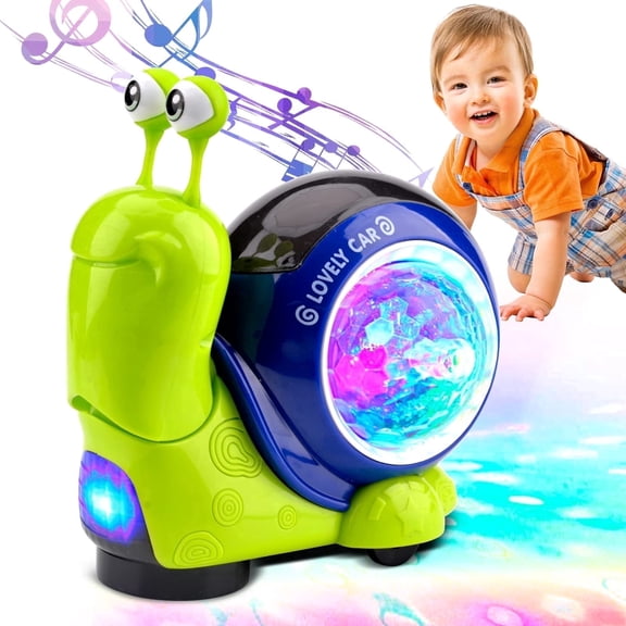Baby Toys 6-12 Months,Musical Crawling Toys, Light & Sound, Kids Educational Learning Toys, Baby Toys for 12-24 Months