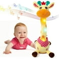 thumbnail image 1 of Talking and Danincg Plush Baby Toys for 6-12-24 Months-Singing and Recording, Toddler Toys 1-3 for Boys Girls, Birthday Gifts Toys for 1 2 3 Year Old Girls Boys, 1 of 10
