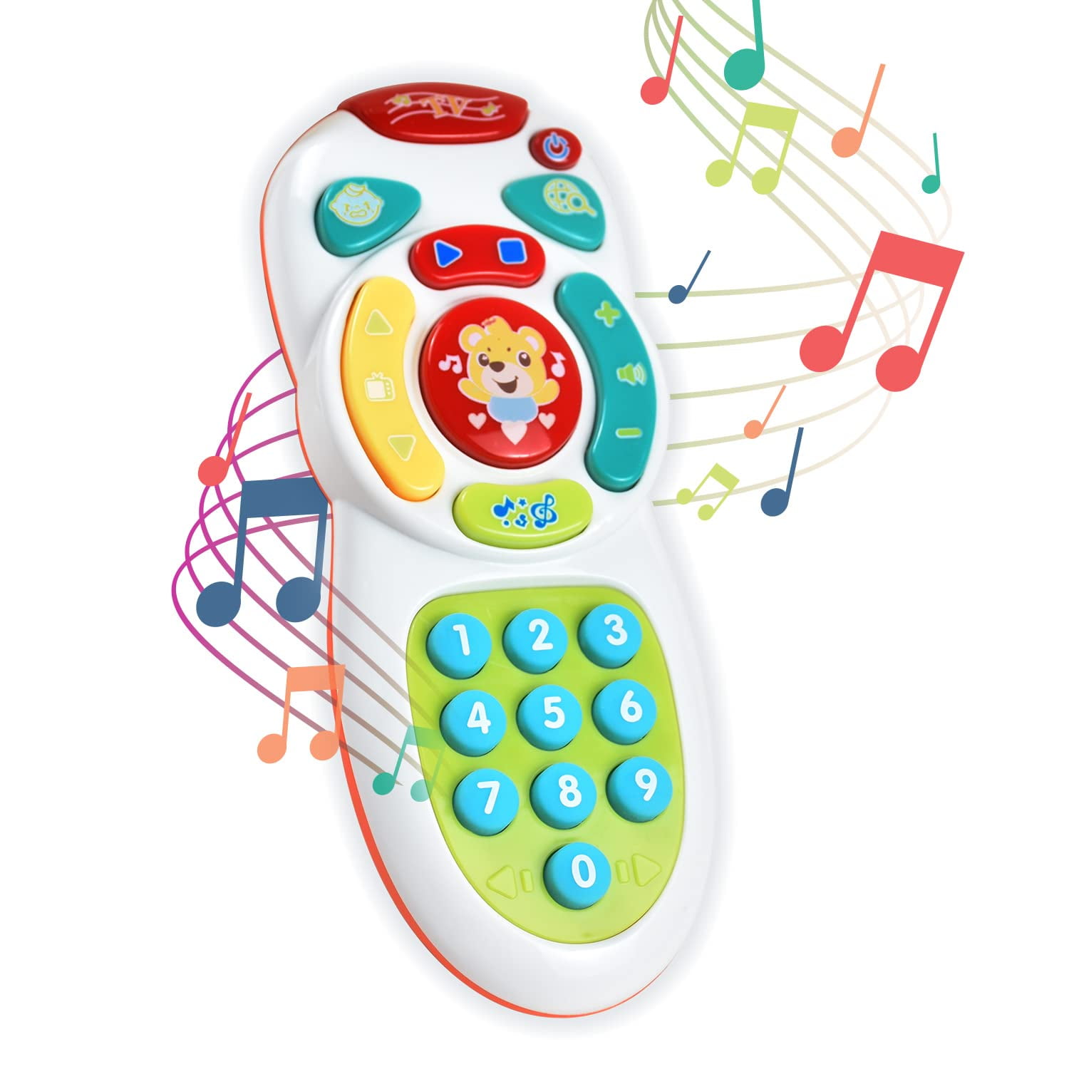 Baby Toys 6 to 12 Months, Baby TV Remote Toy with Light and Sounds Early  Development & Activity Toys for 6 Months+ Old Boys Girls 