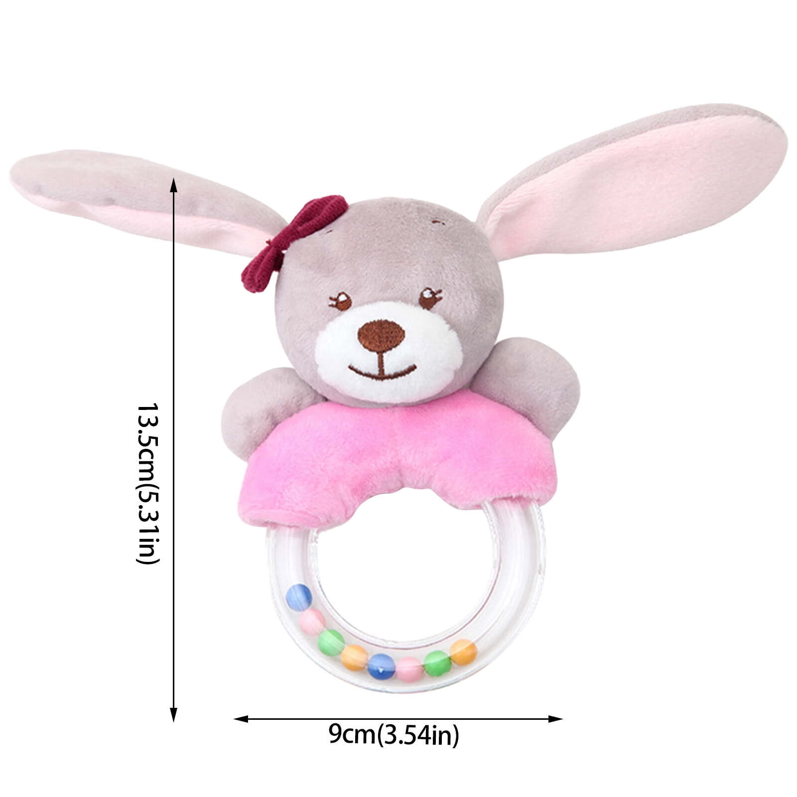 Baby Tsoft Rattle Baby Toys Plush Baby Soft Rattle Toys Fabric Ring Rattles Shaker ...