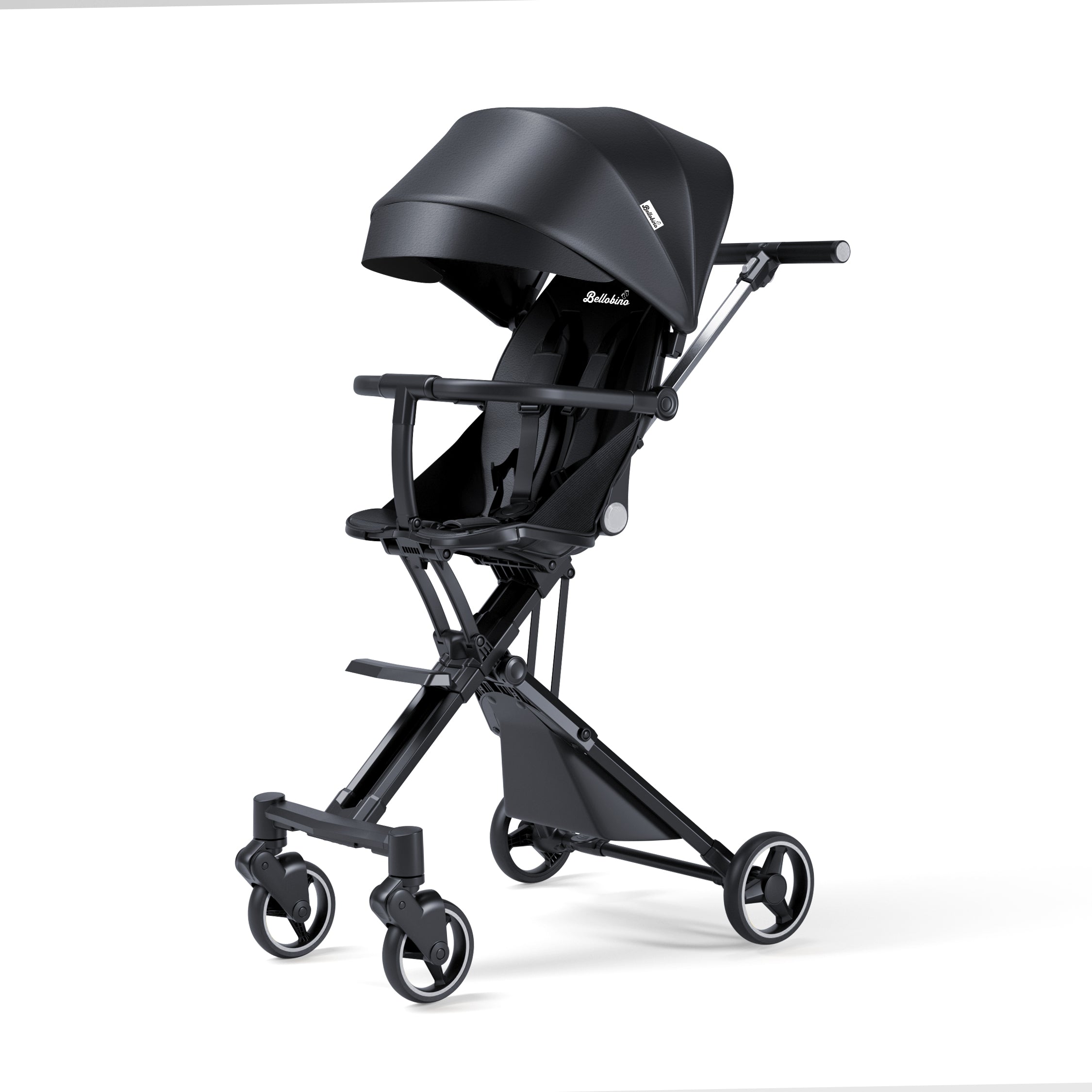 Baby Travel Strollers Caddy Light Weight Black w/Gray ,