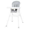 thumbnail image 1 of Baby Trend Adapt 4-in-1 High Chair to Toddler Chair, Reclining Seat, Dishwasher Safe Tray, Crosshatch Grey, 1 of 7